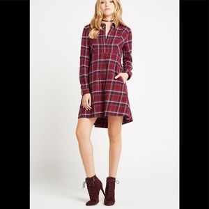 BCBG plaid dress